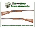 [SOLD] Browning Superposed 20 Gauge 28in F & M Long tang